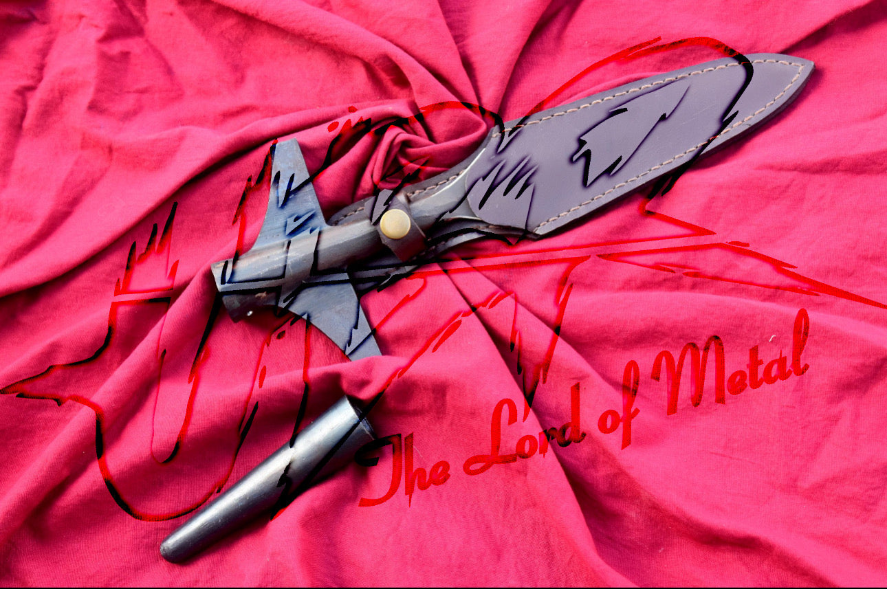 Boar Hunting Spearhead with Carbon steel Blade | Outdoor Collectible Hunting Spears