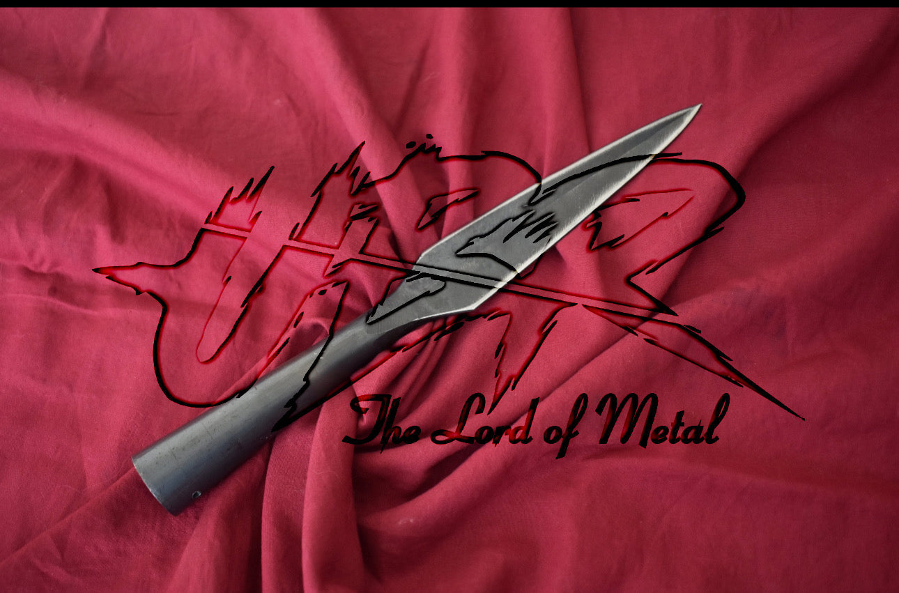 Hunting Spearhead with Carbon steel Blade | Outdoor Collectible Hunting Spears