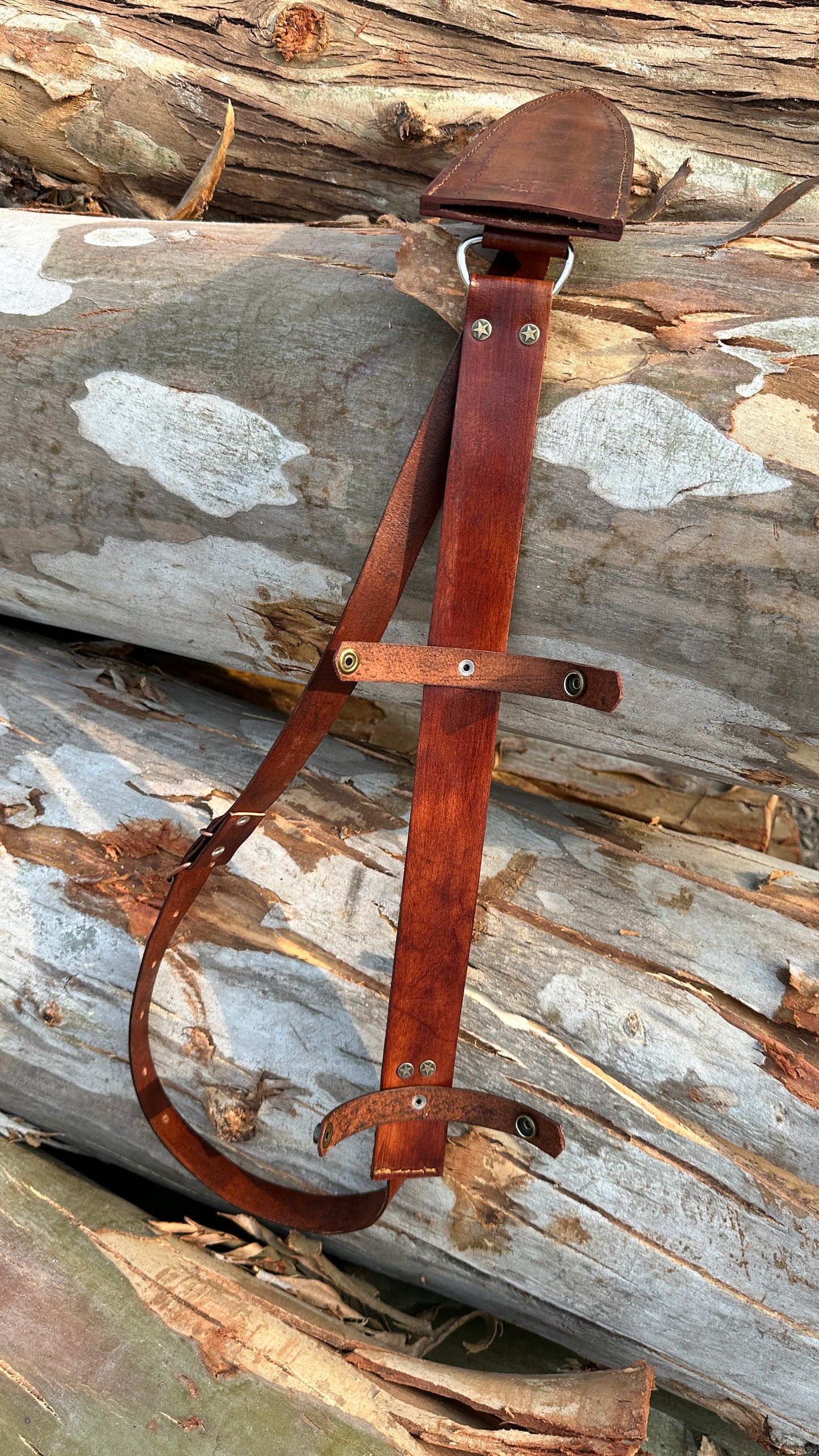 Boar Hunting Spear | Hand-Forged Carbon Steel with Twisted Wood Shaft