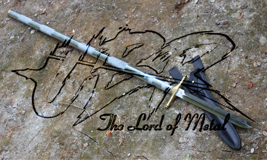 62" Full-Length Modular Spear | Brass Guard Blade with Polished Silver Shaft Hunting Spears