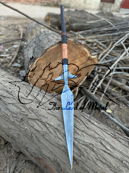38" Hand-Forged Boar Hunting Spear | Carbon Steel Outdoor Collectible Hunting Spears