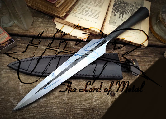 15" Boar Hunting Spearhead with Carbon steel Blade | Outdoor Collectible