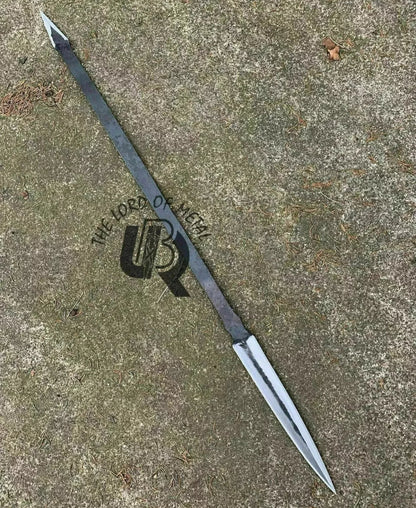 Zulu Spear with Tribal Shaft Design | Collectible Isijula Inspired Piece Hunting Spears